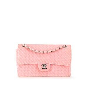 Auth Chanel Medium Micro Quilted Velvet #230491C29B